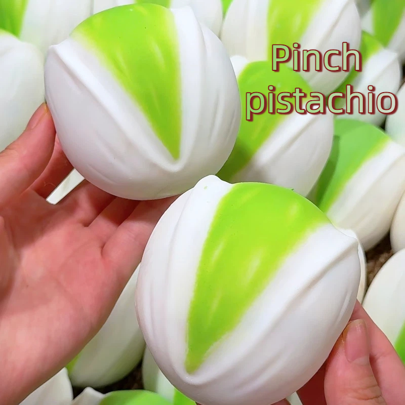 Crystal Growing Kit - Pistachio Nuts Are Pinched By Hand.