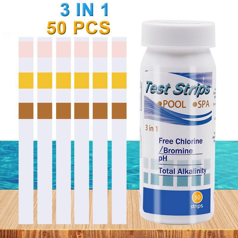 50pcs Chlorine PH Test Strips  - Ph Strip Test recension och pris