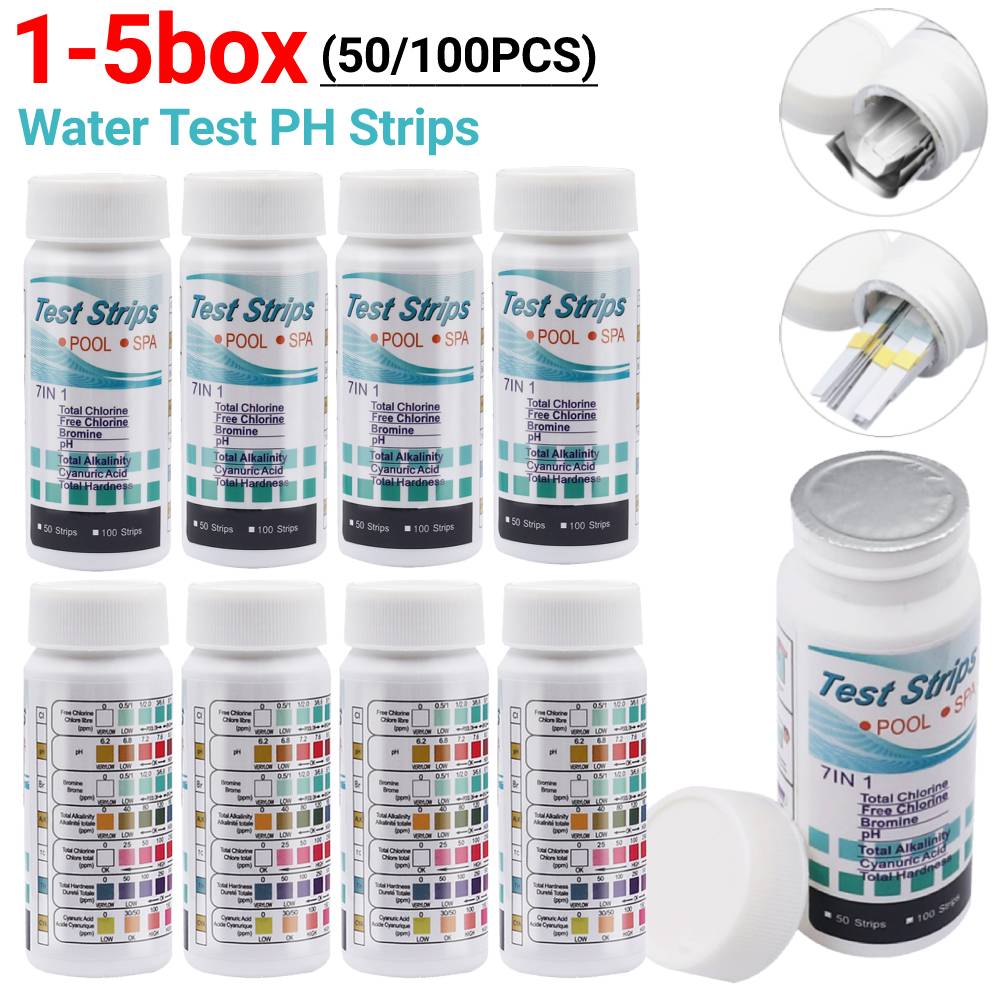 50/100PCS Water Test PH Strips - Ph Strip Test recension och pris