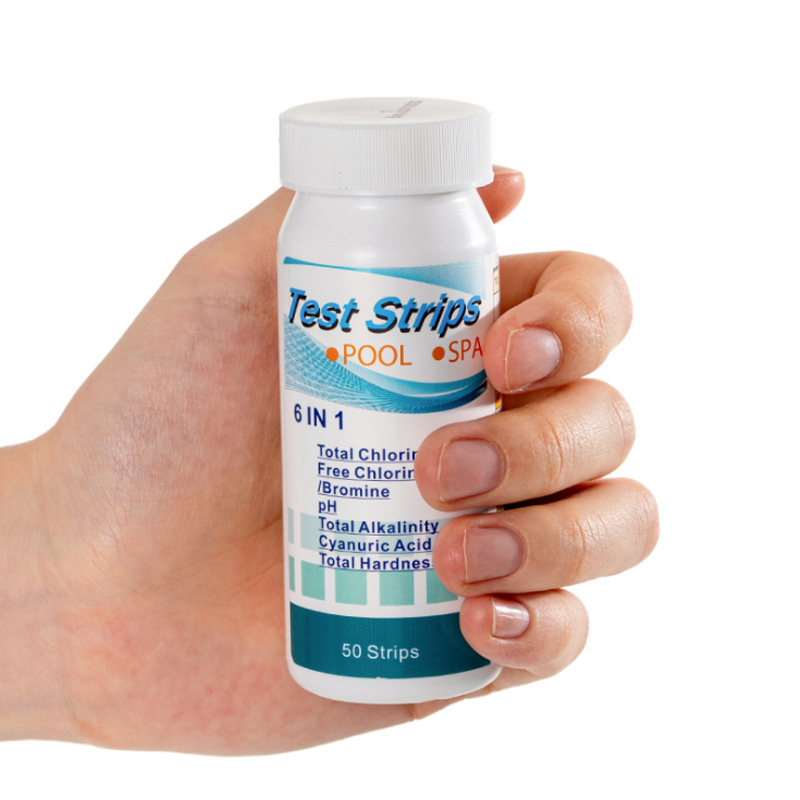 6 In 1 Chlorine PH Test Strips - Ph Strip Test recension och pris