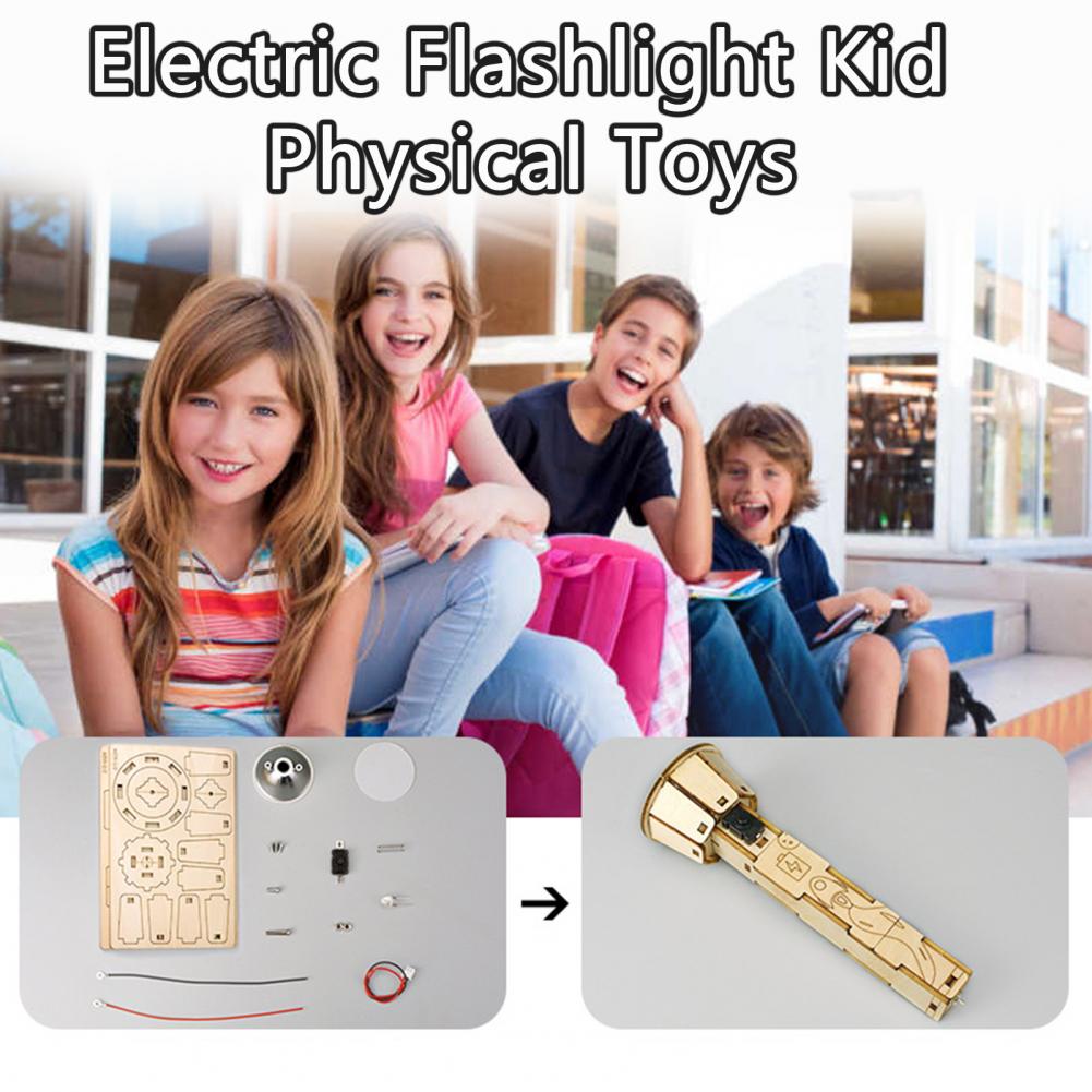 Wooden DIY Flashlight Puzzle K - Science Hobbyist recension och pris