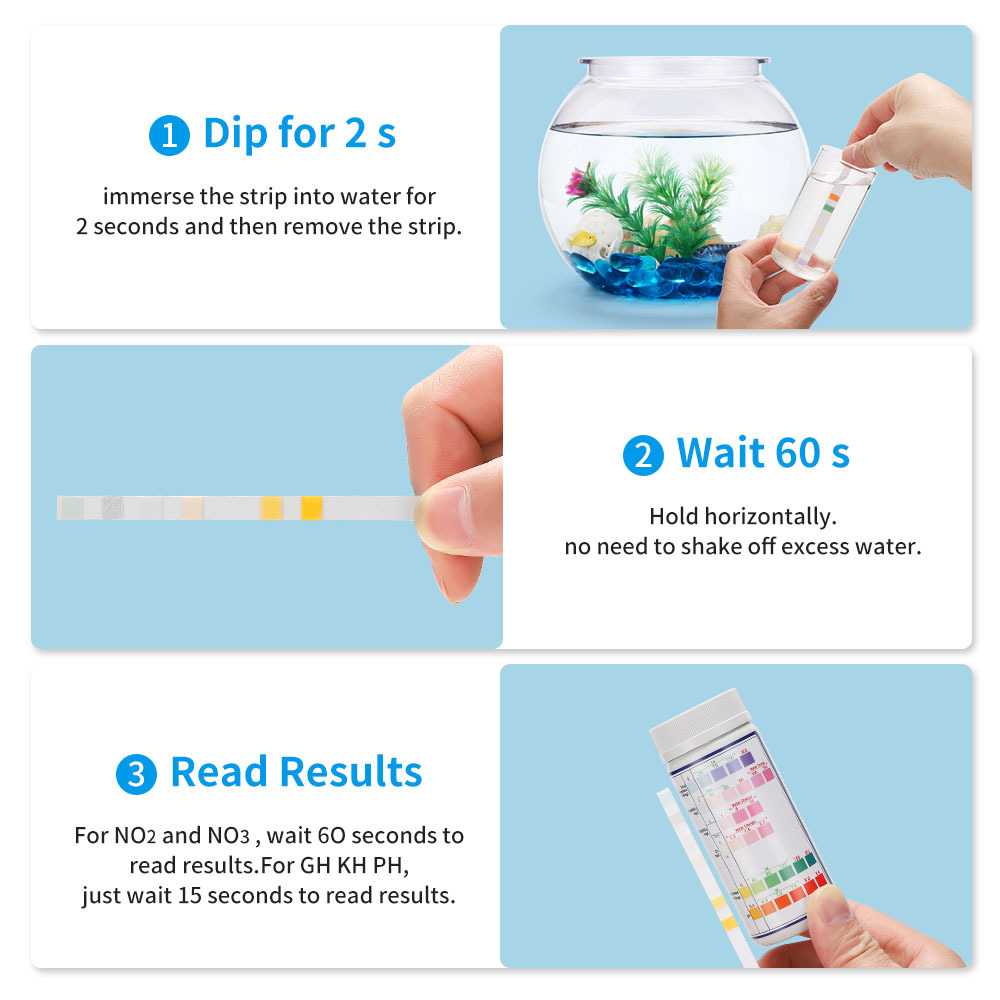 6-In-1 Water Quality Test Stri - Ph Strip Test recension och pris