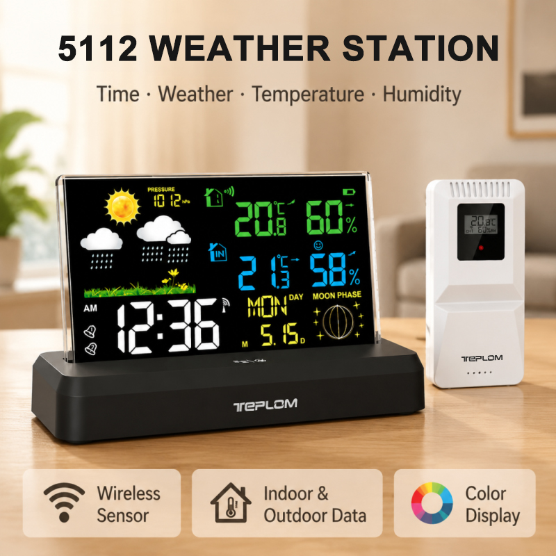 Wireless Weather Station Indoo - Weather Station Indoor recension och pris