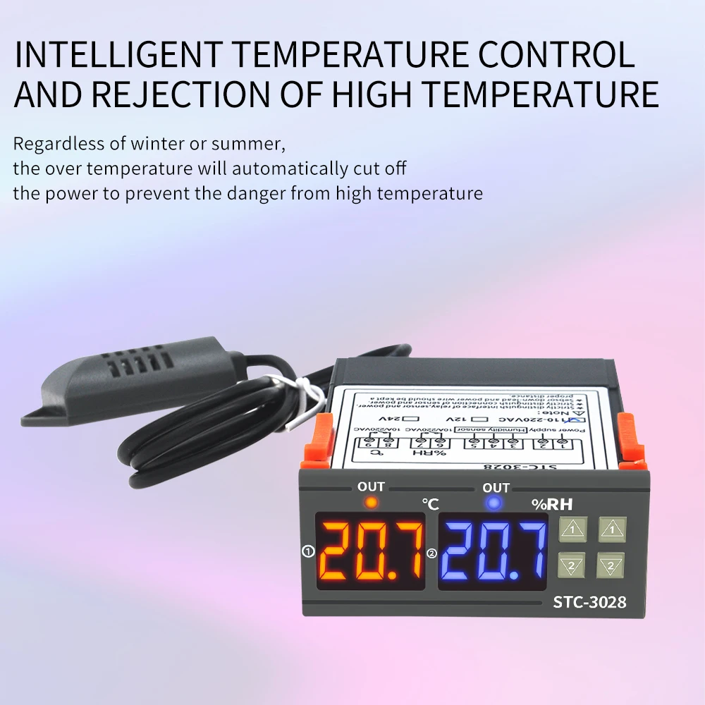 STC-3028 STC-1000 Temperature  - Weather Station Indoor recension och pris