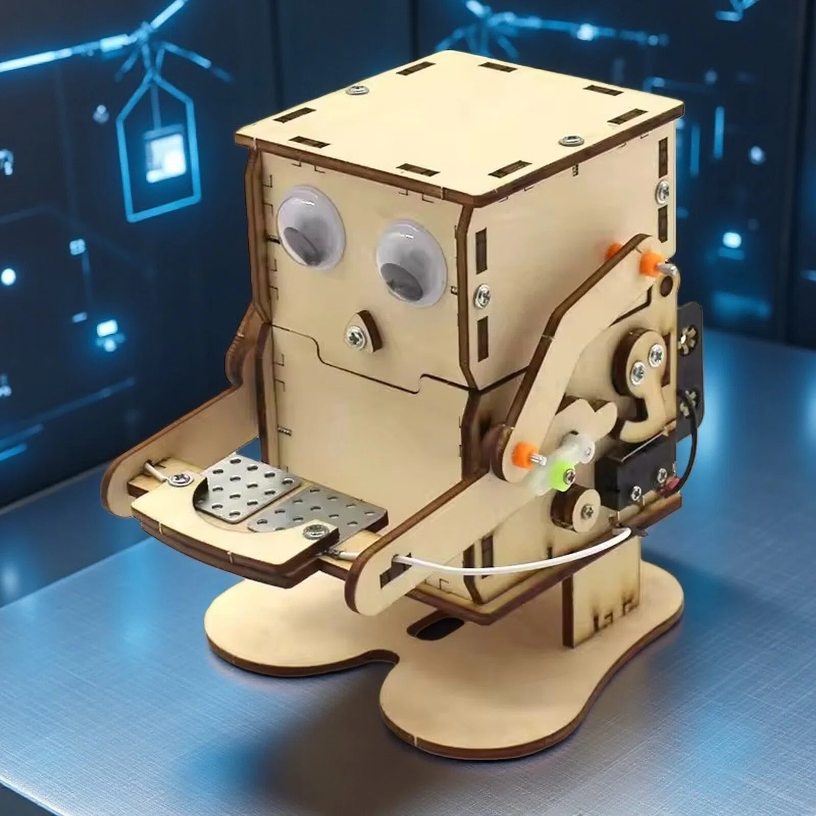 Coin Swallowing Eating Robot M - Science Robot recension och pris