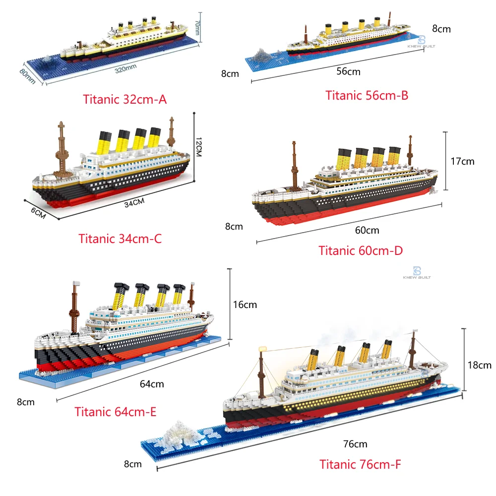 KNEW BUILT 6 Kinds Titanic Mod - Science Olympiad recension och pris
