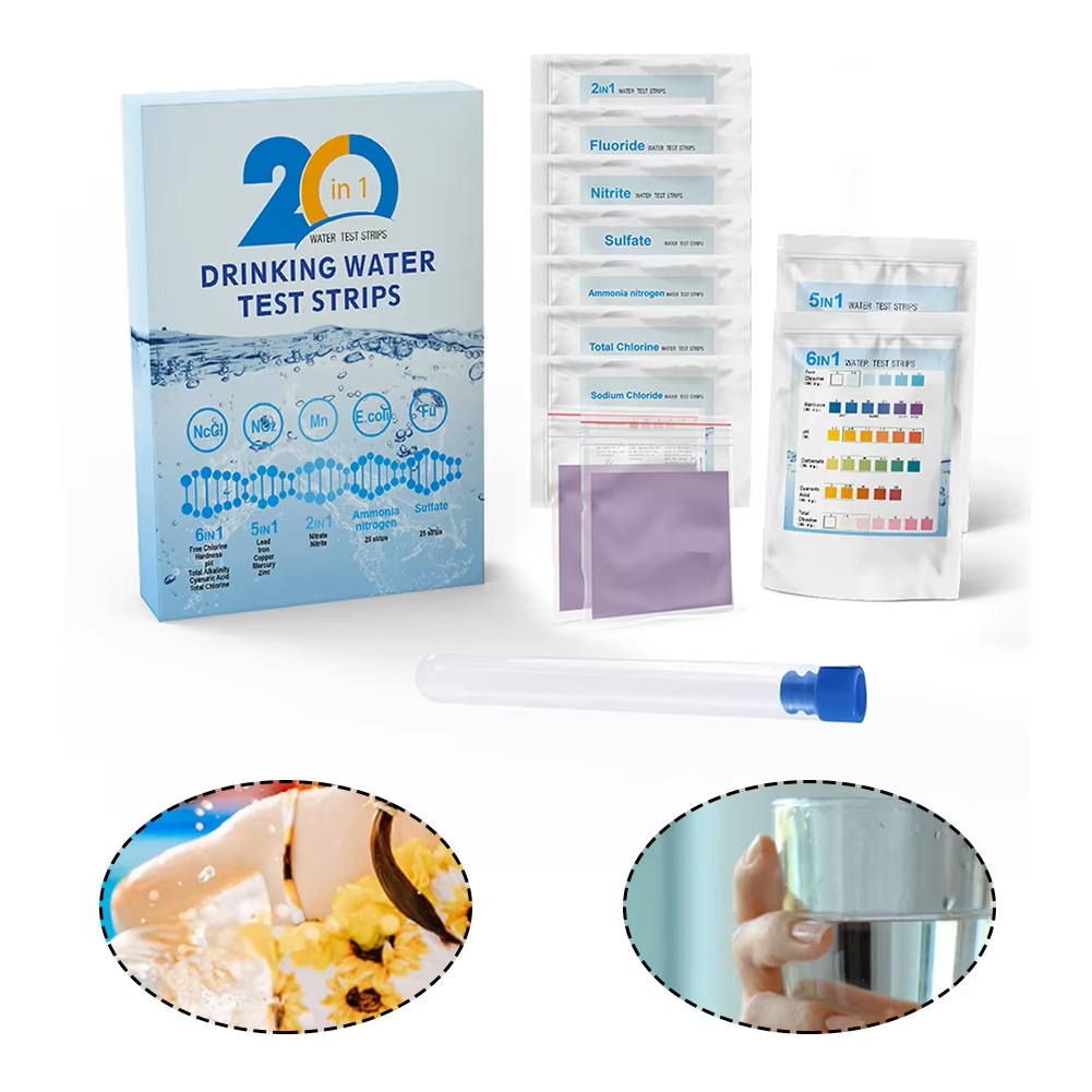 YAGO 20 in 1 Water Test Strips - Ph Strip Test recension och pris
