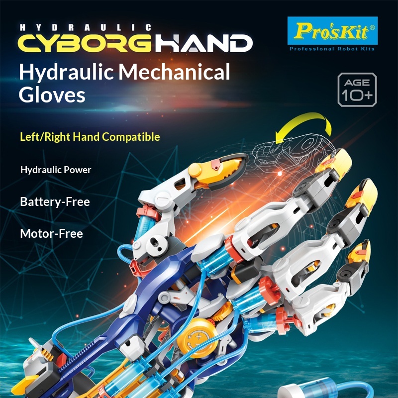 Proskit Hydraulic Robotic Arm  - Science Hobbyist recension och pris