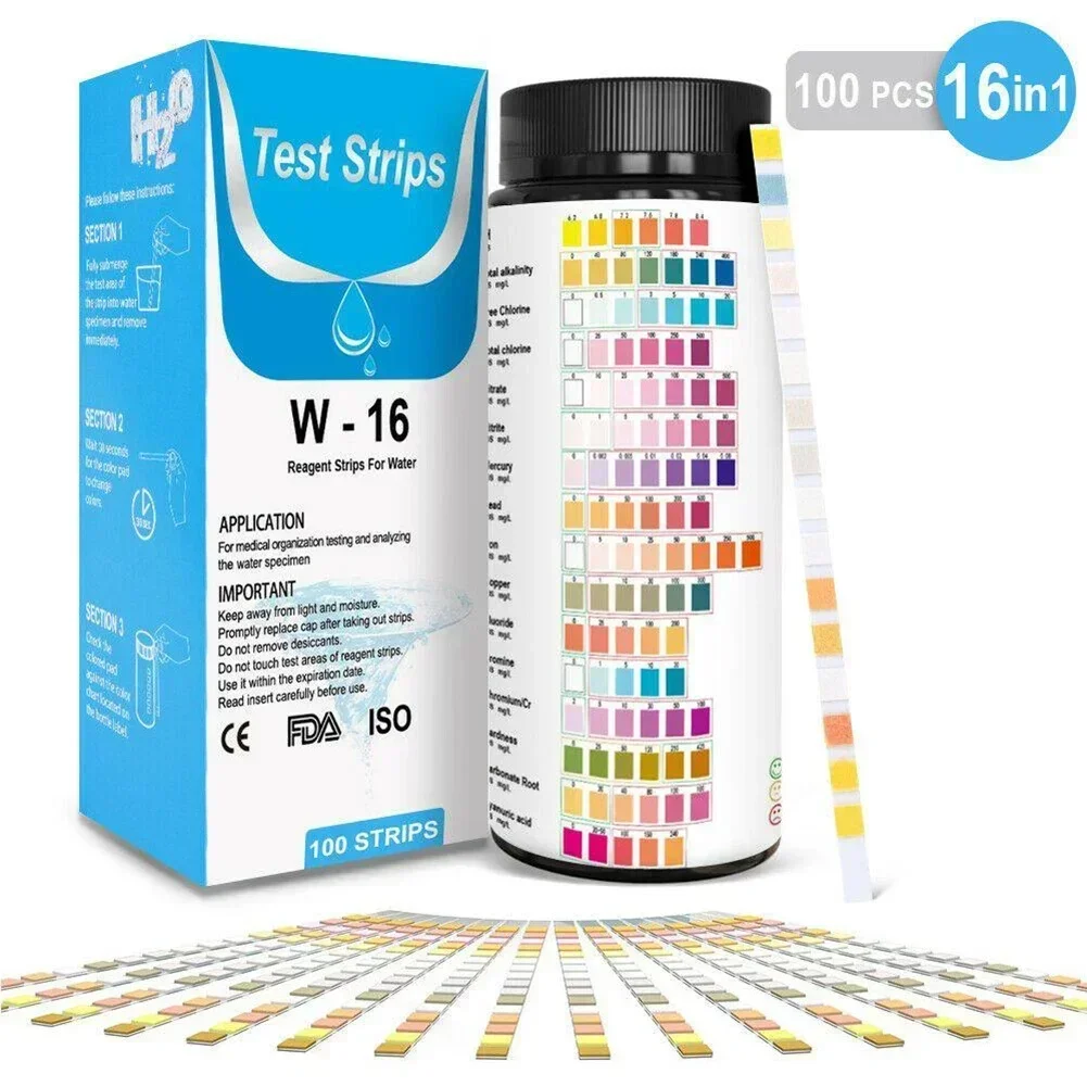 16 In 1 Drinking Water Test Ki - Ph Strip Test recension och pris