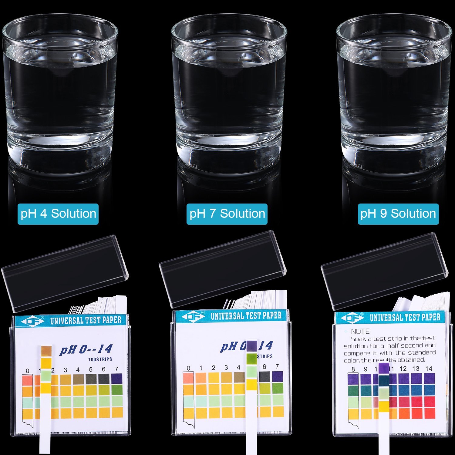 100 Strips 0-14 PH Alkaline Ac - Ph Strip Test recension och pris
