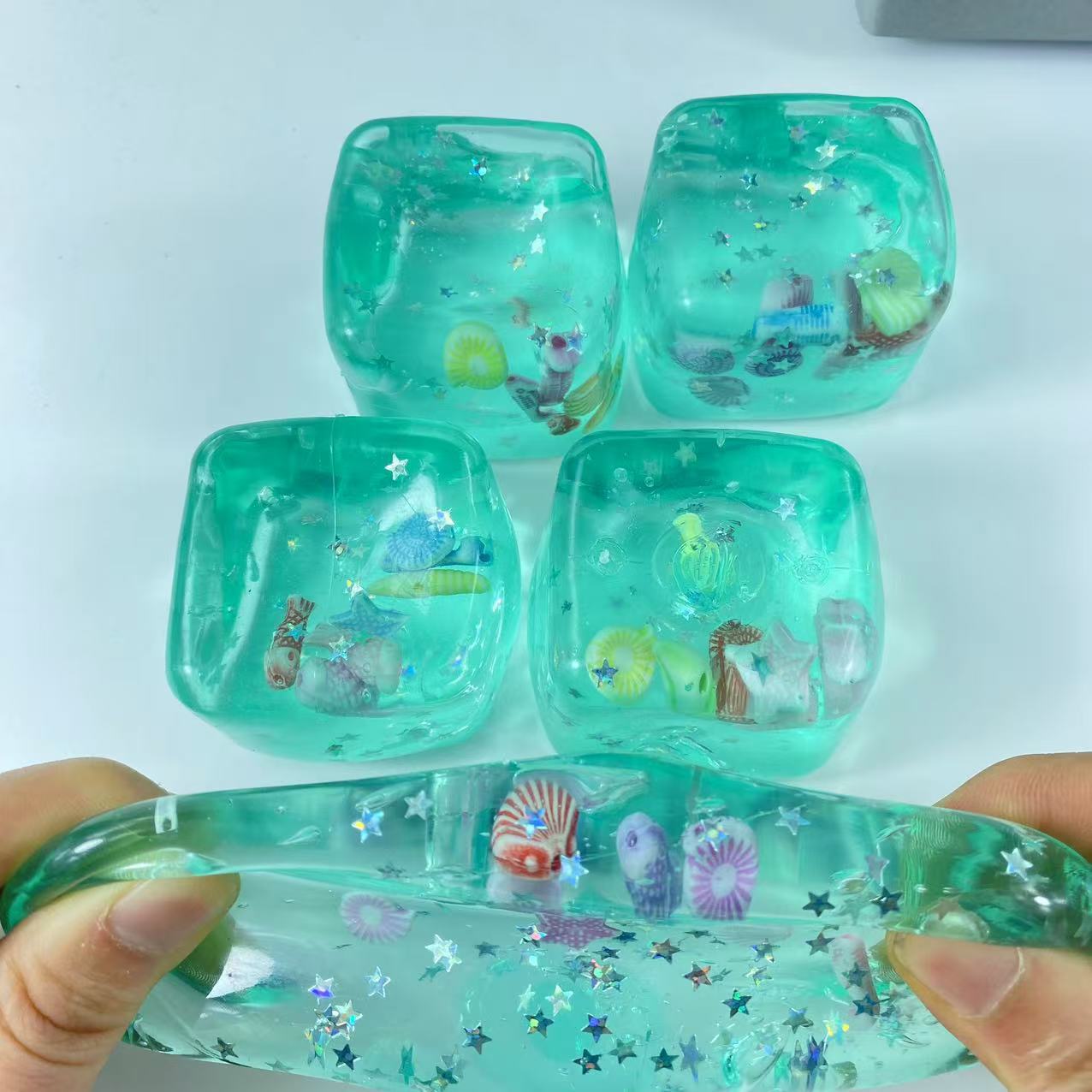 1pc Adult Squishy Ocean Stress - Crystal Growing Kit recension och pris