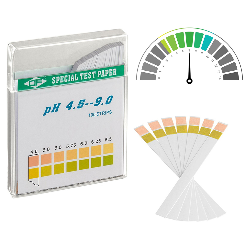 100Pcs PH Paper Strips Kit Hou - Ph Strip Test recension och pris