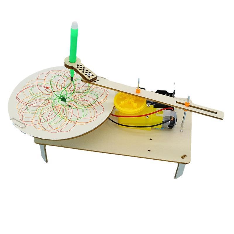 1-3Pcs DIY Wooden Electric Plo - Science Robot recension och pris