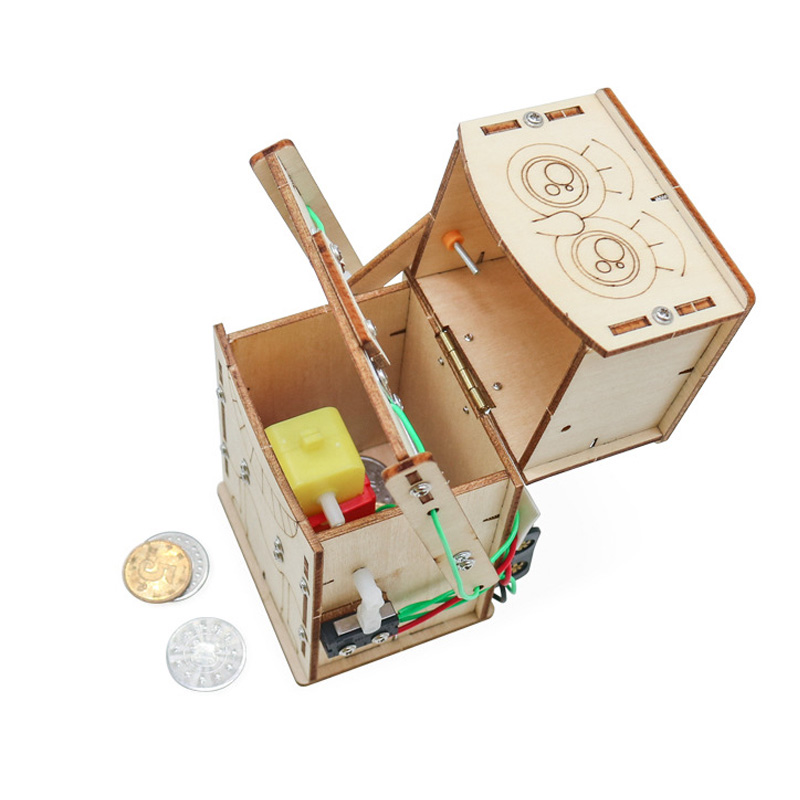 Wooden Electric Powered Eat Co - Science Robot recension och pris