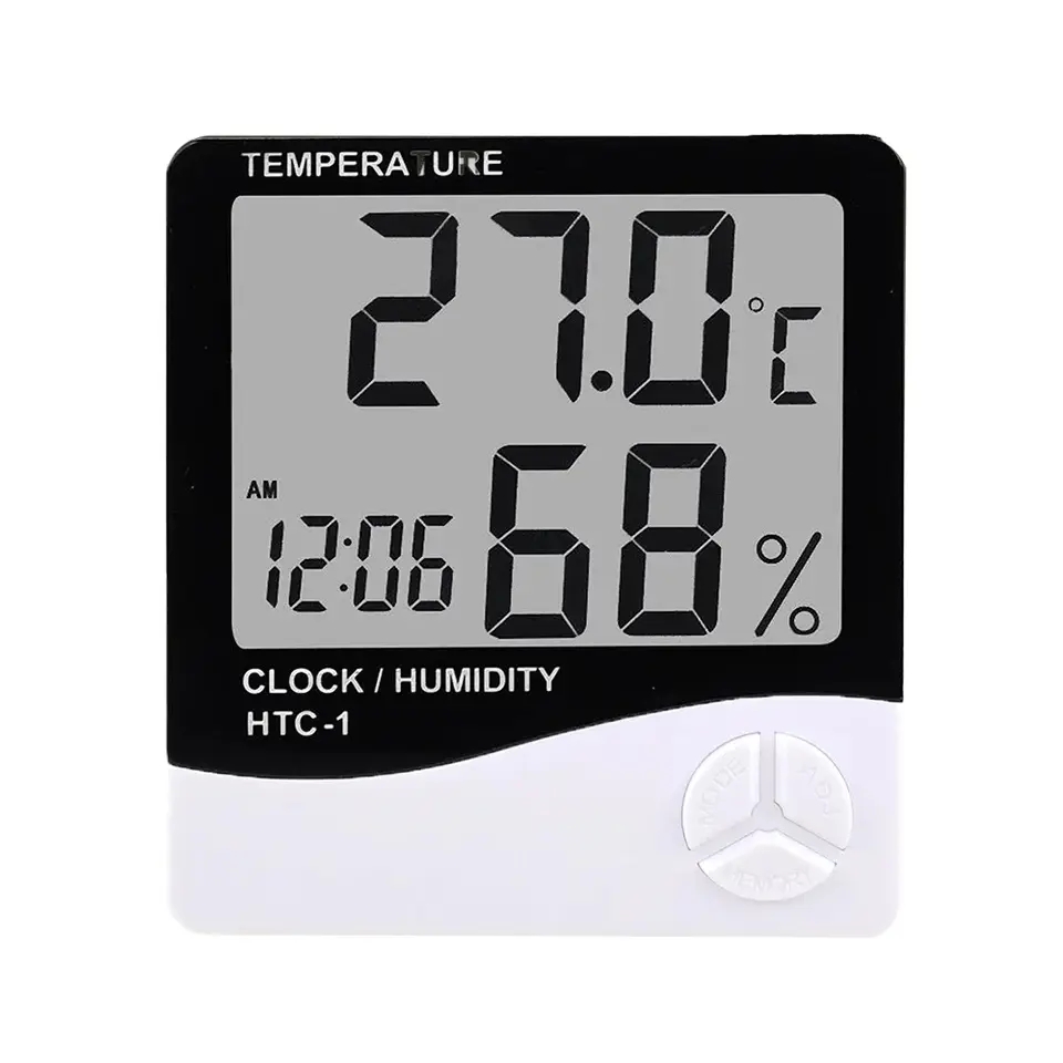 Indoor LCD Digital Thermometer - Weather Station Indoor recension och pris