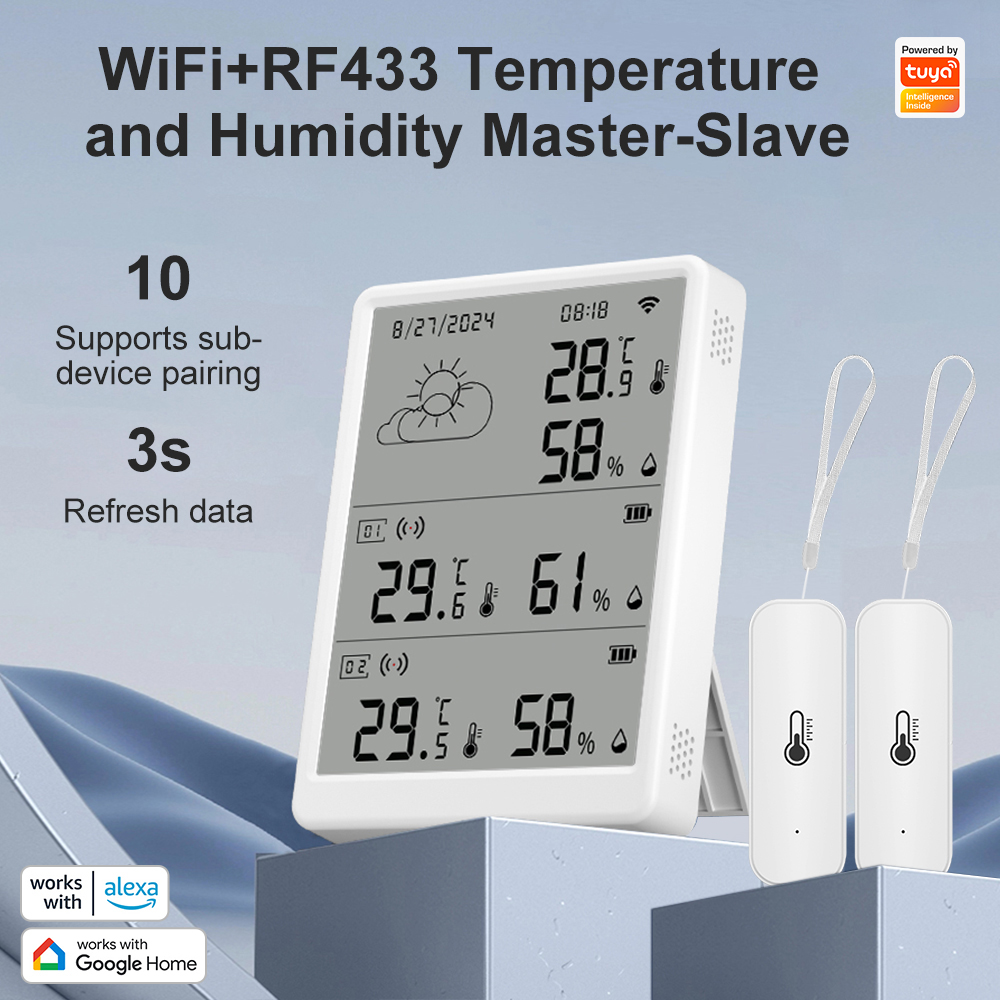 SMATRUL Tuya WiFi High Precisi - Weather Station Indoor recension och pris