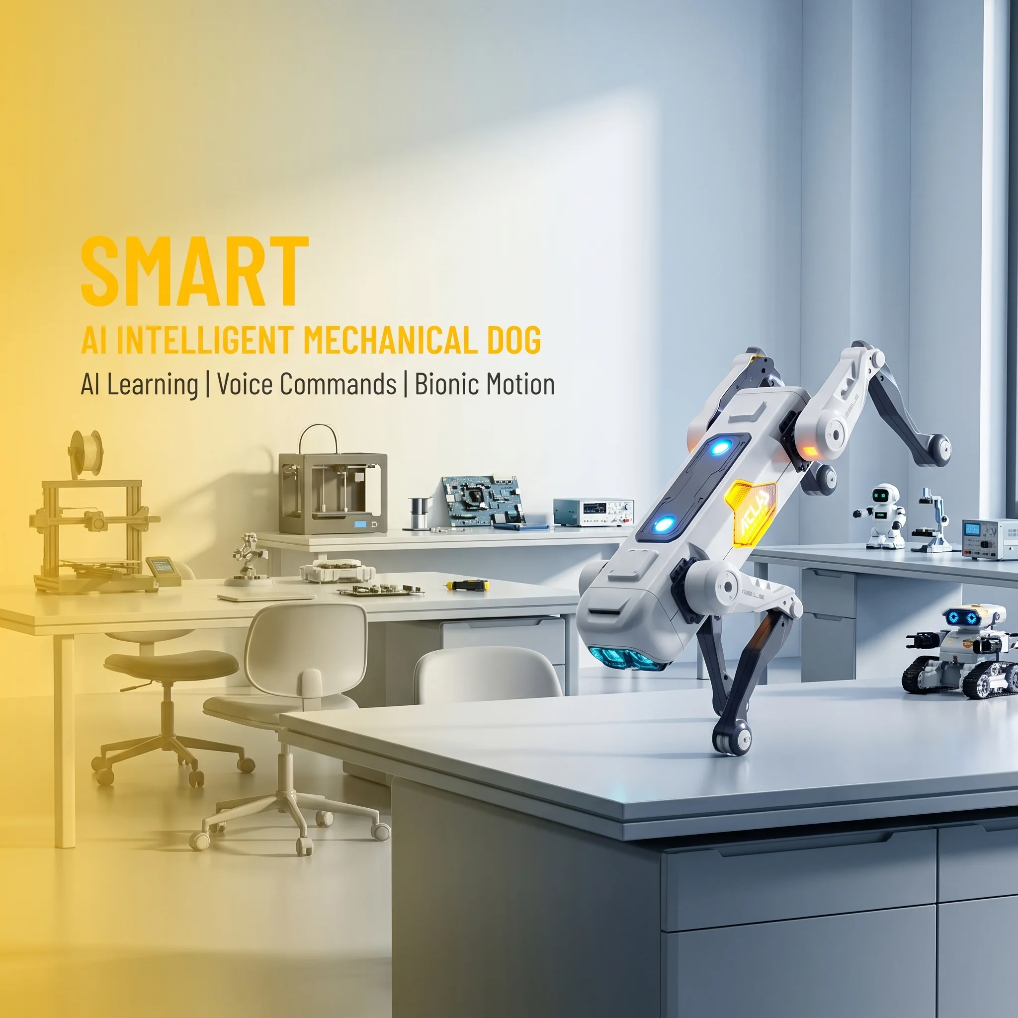 AI Smart Robot Dog, Voice & AP - Science Robot recension och pris